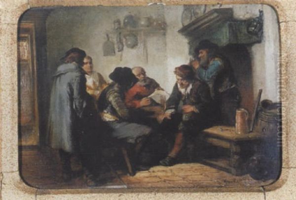 Interieur Mit Bauern - view 1
