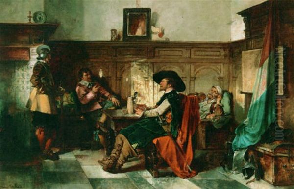 Resting Soldiers - view 1