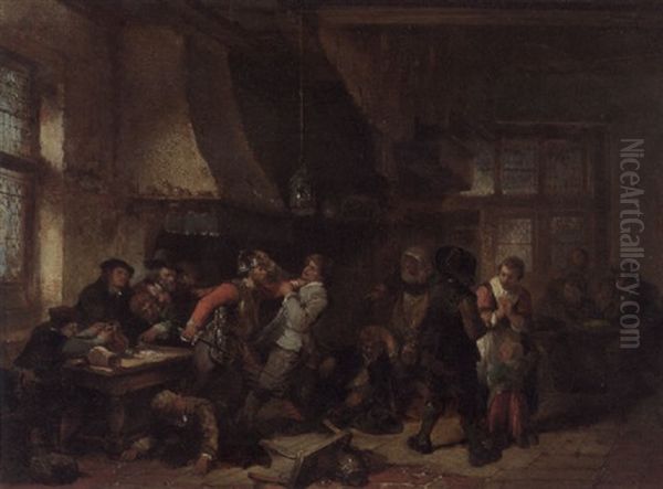 A Fight In A Tavern - view 1
