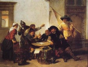Herberg Met Vrolijk Gezelschap