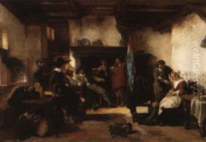 The Call To The Colors by Herman Frederik Carel ten Kate
