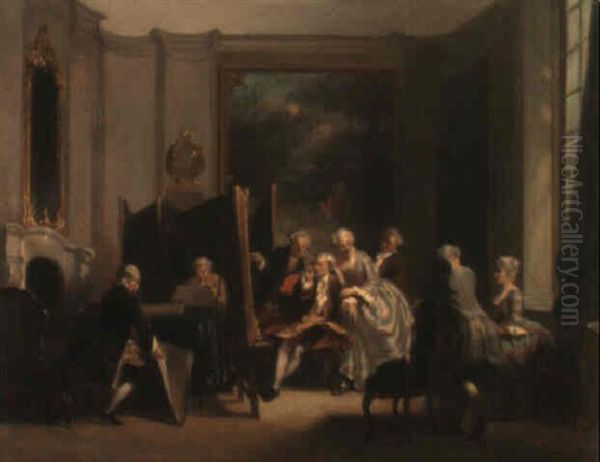 The Painting Lesson - view 1