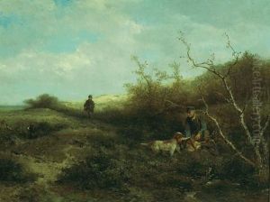 Pheasant Shooting by Johannes Marius ten Kate