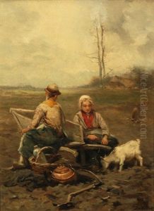 Hirtenszene by Johannes Marius ten Kate