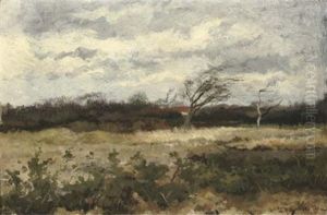 A Windy Day In Autumn by Johannes Marius ten Kate