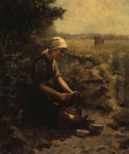 Tea-time In The Fields