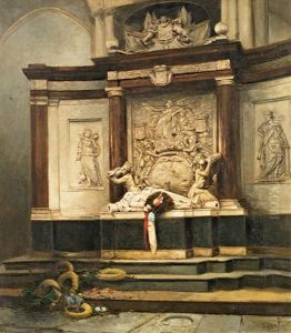 Prunkgrab Des Michiel De Ruyter In Der Amsterdamer Nieuwe Kerk by Mari ten Kate