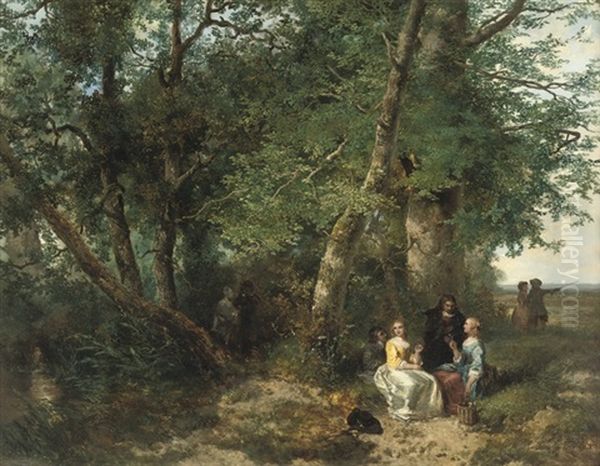 Dejeuner Sur L'herbe: A Picnic In The Forest - view 1