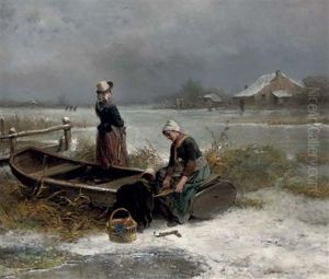 Pulling On The Ice Skates