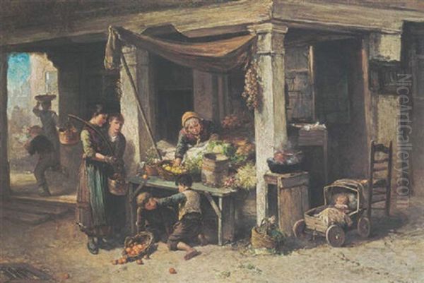 The Vegetable Stall - view 1