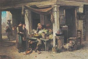 The Vegetable Stall by Mari ten Kate