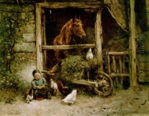 By The Horse-stable