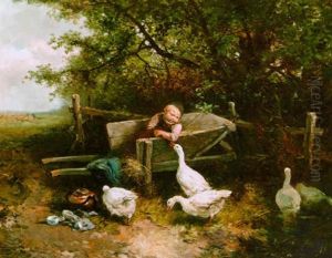 Watching The Geese by Mari ten Kate