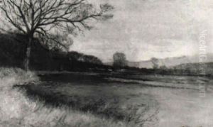 Fluslandschaft by Nandor (Ferdinand) Katona