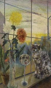 Selbstbildnis Im Handspiegel by Hanns Ludwig Katz