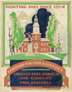 Independence Hall by Edward Mcknight Kauffer