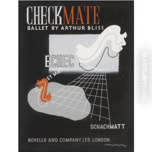 Original Cover Design For The Music Of Checkmate
