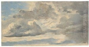 Wolkenstudie by Hermann Kauffmann the Elder