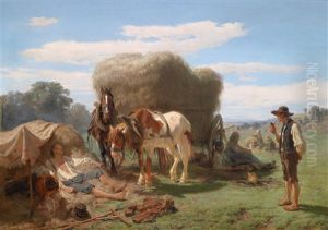 Rast Bei Der Ernte