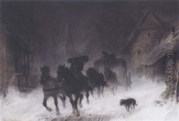 The Snow Storm - view 1