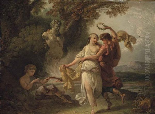 A Bacchanal Scene - view 1
