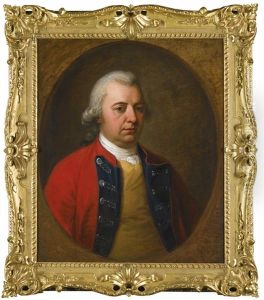 Portrait Of General James Masterson Mp (1715-77), Bust-length, Wearing A Red Coat by Angelika Kauffmann