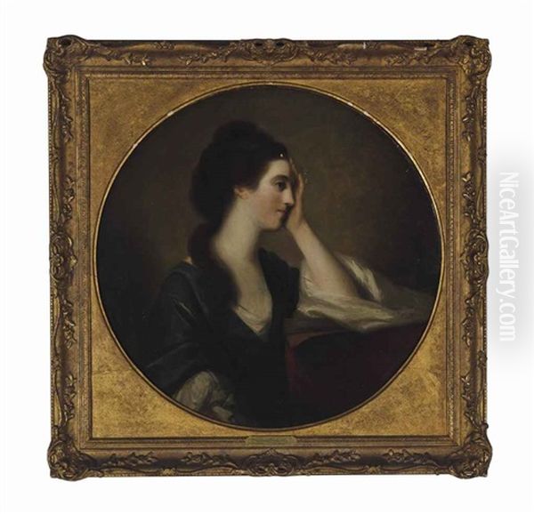 Portrait Of Miss Elizabeth Gunning - view 1