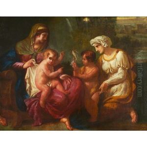 Martha And Mary With The Infant Christ Martha And Mary With The Infant Christ