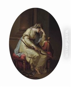 Penelope Weeping Over The Bow Of Odysseus