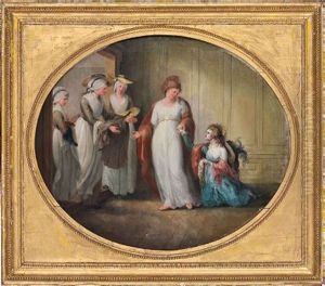 Allegory Of Caritas (+ Allegory Of Humanitas; Pair)