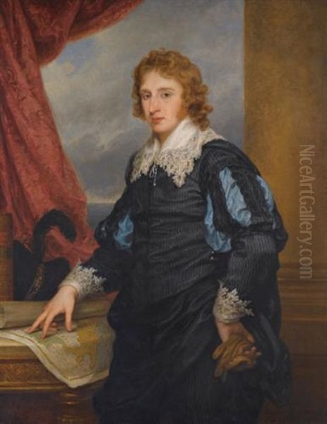 Portrait Of Charles Brudenell-bruce, 1st Marquess Of Ailesbury (c.1773-1856) (+ Portrait Of His Wife, The Hon. Henrietta Maria Hill (1773-1831); Pair) - view 1