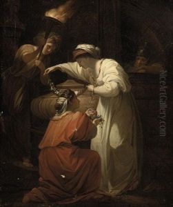 Cleopatra Decorating The Tomb Of Mark Anthony
