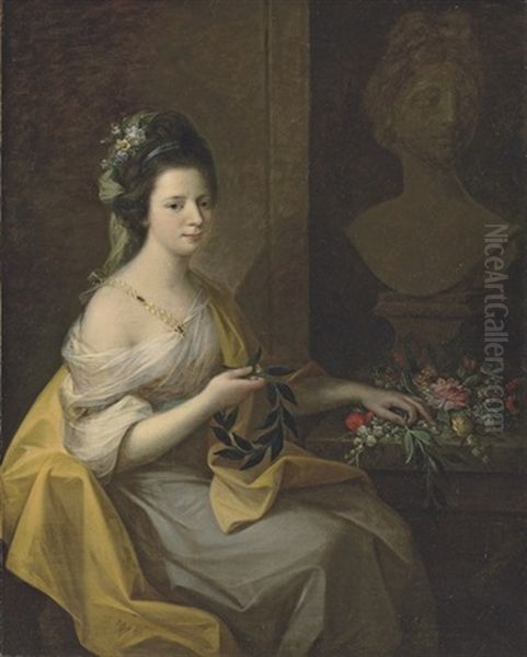 Portrait Of Lady (elizabeth Muncaster, Nee Dale?) - view 1