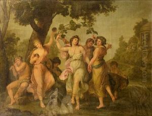 A Bacchanale by Angelika Kauffmann