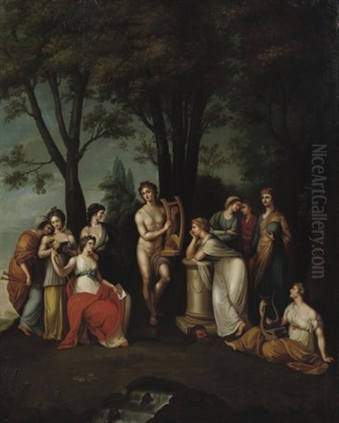 Apollo And The Muses - view 1