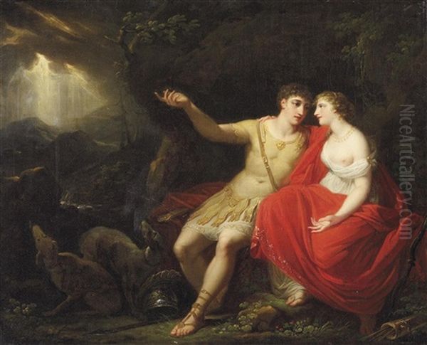 Aeneas Und Dido In Der Grotte - view 1