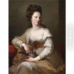 Portrait Of Mary Nollekens (1743-1817) In The Guise Of Innocence