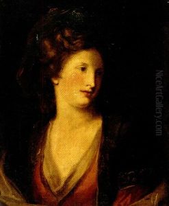 Portrait Of A Lady (self-portrait?) by Angelika Kauffmann