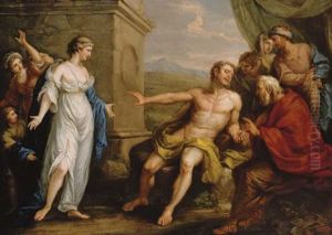 The Continence Of Scipio Africanus by Angelika Kauffmann