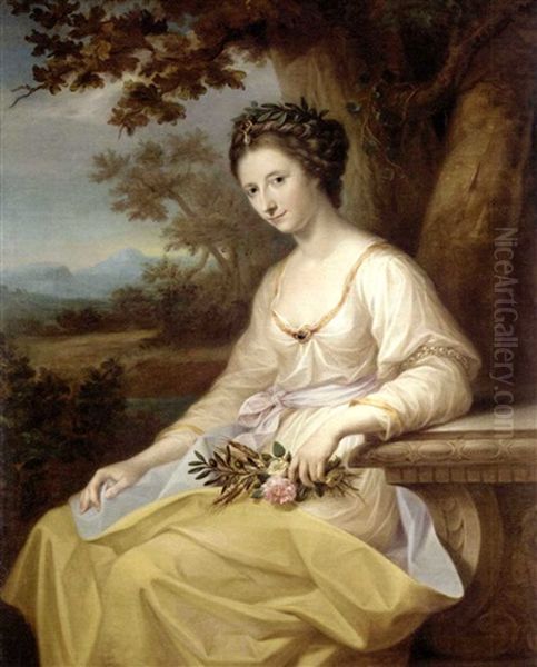 Portrait Of The Hon. Anne Seymour Damer As Ceres - view 1