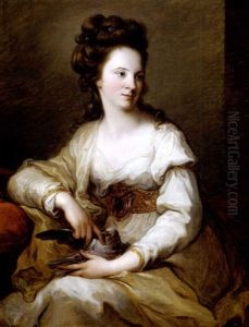 Vermutliches Bildnis Mary Nollekens by Angelika Kauffmann