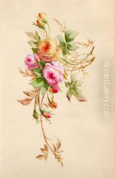 Kleines Rosengebinde. - view 1