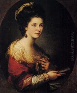 Self-portrait by Angelika Kauffmann