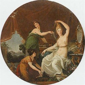The Toilet Of Venus by Angelika Kauffmann