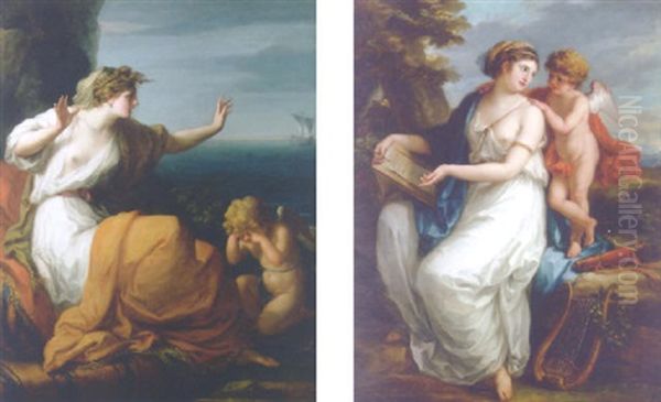Ariadne Abandoned By Theseus - view 1