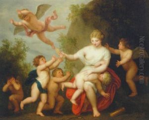 The Punishment Of Cupid by Angelika Kauffmann