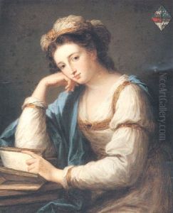 Portrait Of Lady Louisa Dorothea Holroyd by Angelika Kauffmann