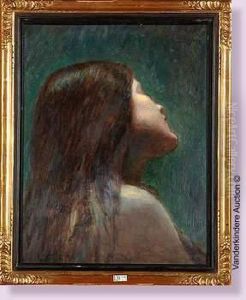 Profil De Femme by Raphael Bauduin