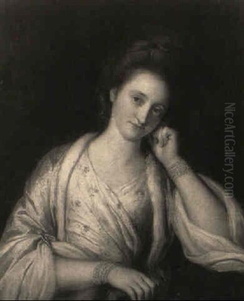 Bildnis Einer Dame Mit Reichem Perlenschmuck - view 1