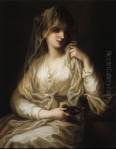 Tuccia, The Vestal Virgin by Angelika Kauffmann